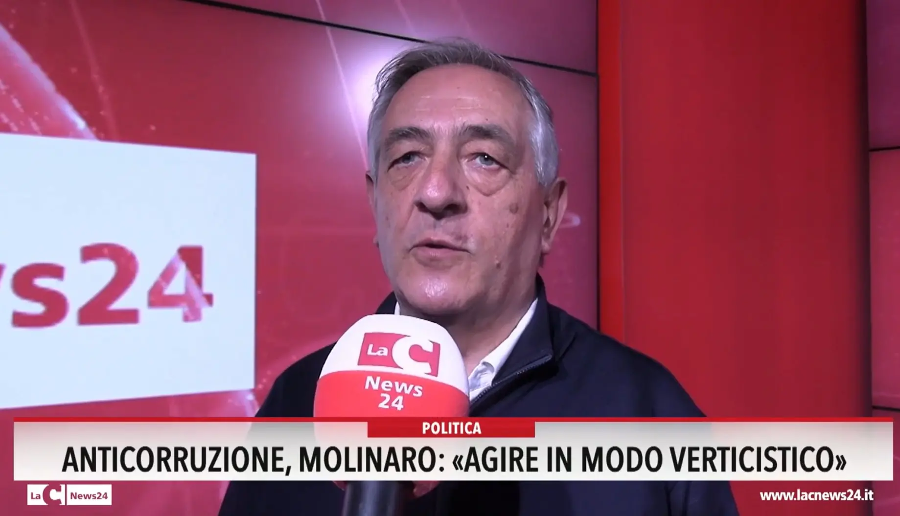 Anticorruzione, Molinaro: «Agire in modo verticistico»