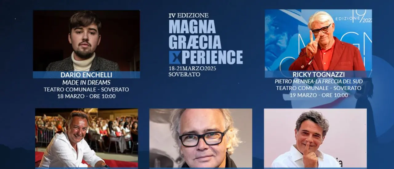 Film e incontri speciali per gli studenti, a Soverato da domani\u00A0il Magna Graecia Experience\u00A0\n
