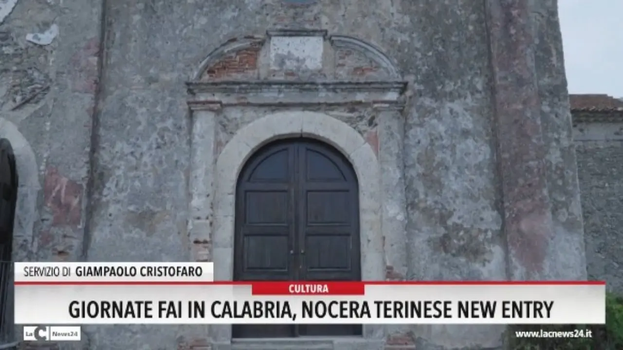 Giornate Fai in Calabria, Nocera Terinese new entry