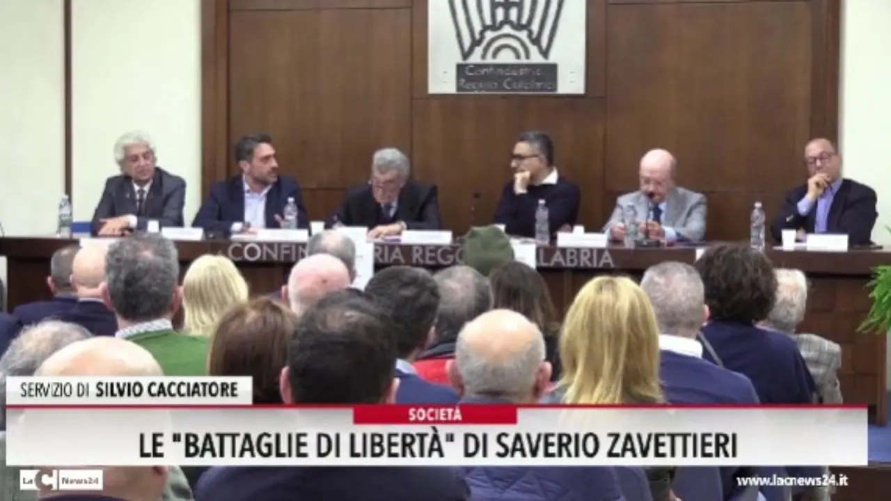 Le \"Battaglie di libertà\" di Saverio Zavettieri