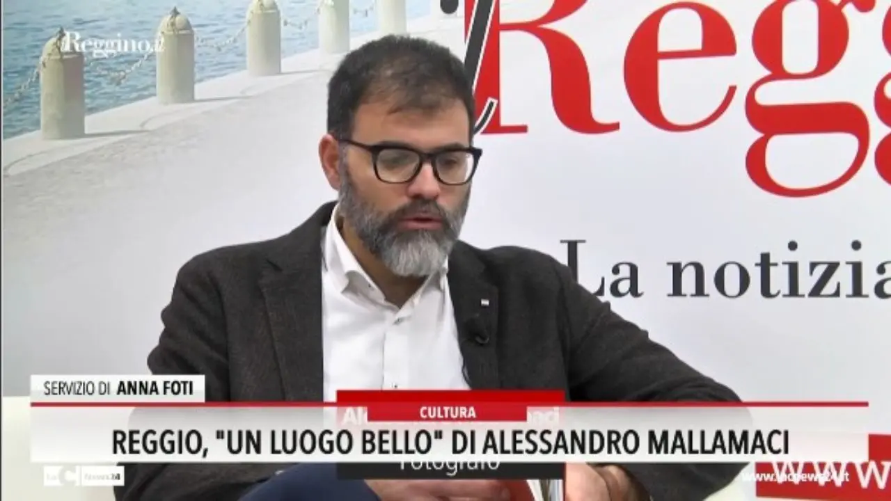 Reggio, \"Un luogo bello\" di Alessandro Mallamaci