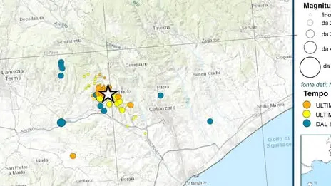 «Un terremoto di magnitudo 5.0 in arrivo a Catanzaro», la bufala che gira nelle chat. La ProCiv: «Non si possono prevedere»