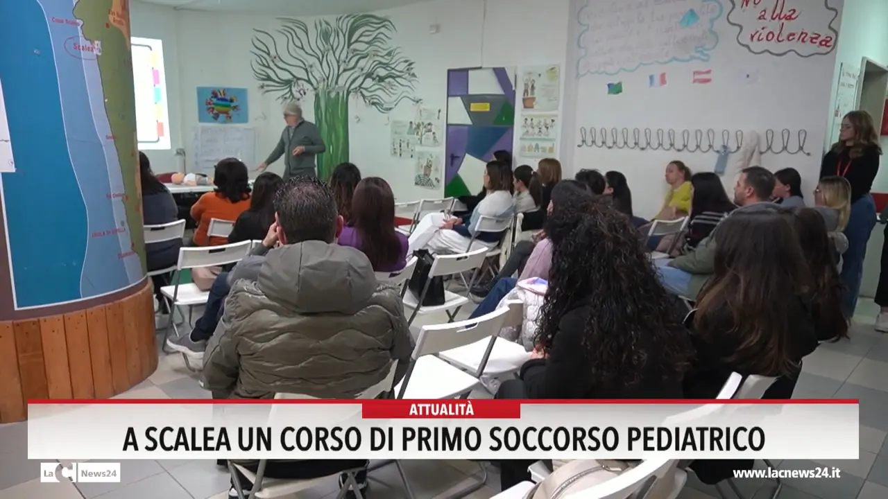 A Scalea un corso di primo soccorso pediatrico