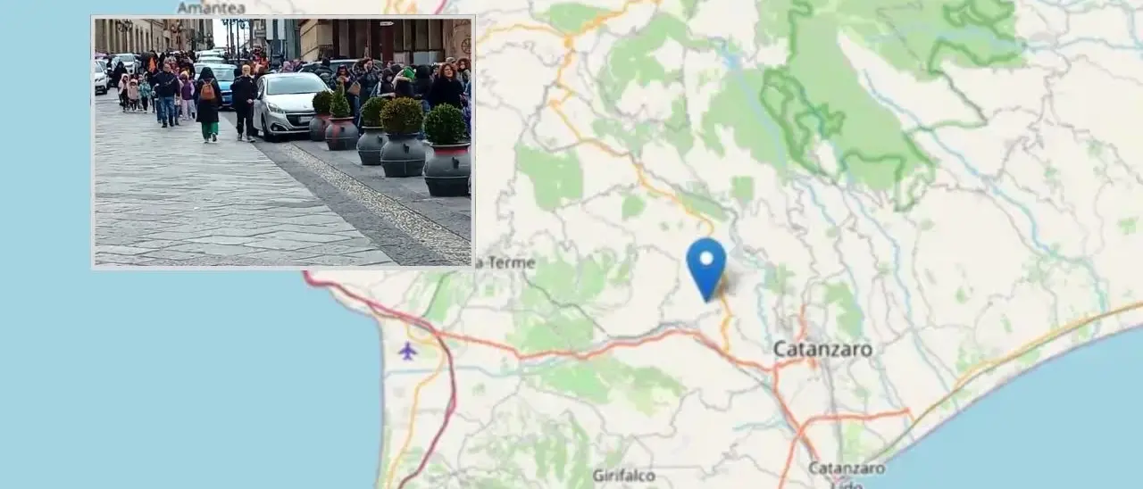 Terremoto a Catanzaro, nuova scossa con epicentro Marcellinara: scuole evacuate\n