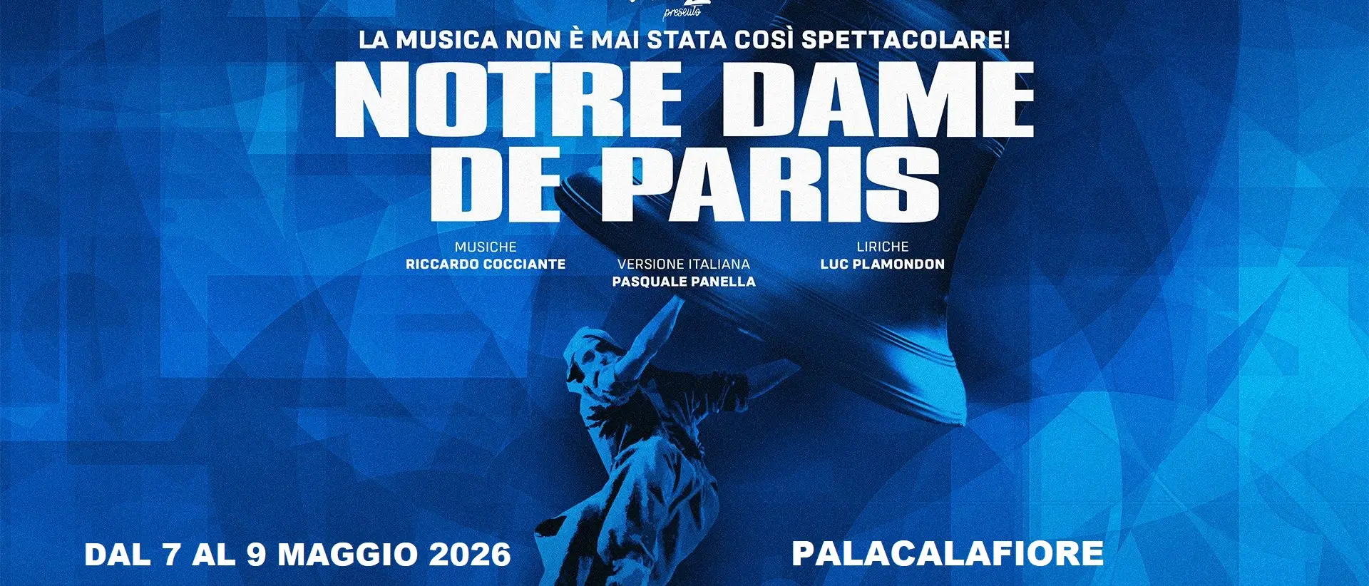 Il colossal Notre Dame De Paris torna sui palchi italiani: unica tappa calabrese al Palacalafiore di Reggio\n