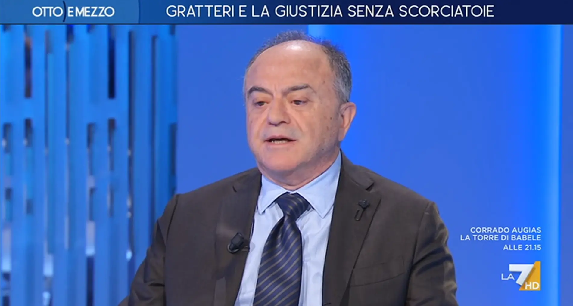 Gratteri a La7 critica le crociate dei giornali contro la magistratura: «Prendono fondi pubblici e attaccano ogni giorno i giudici»\n