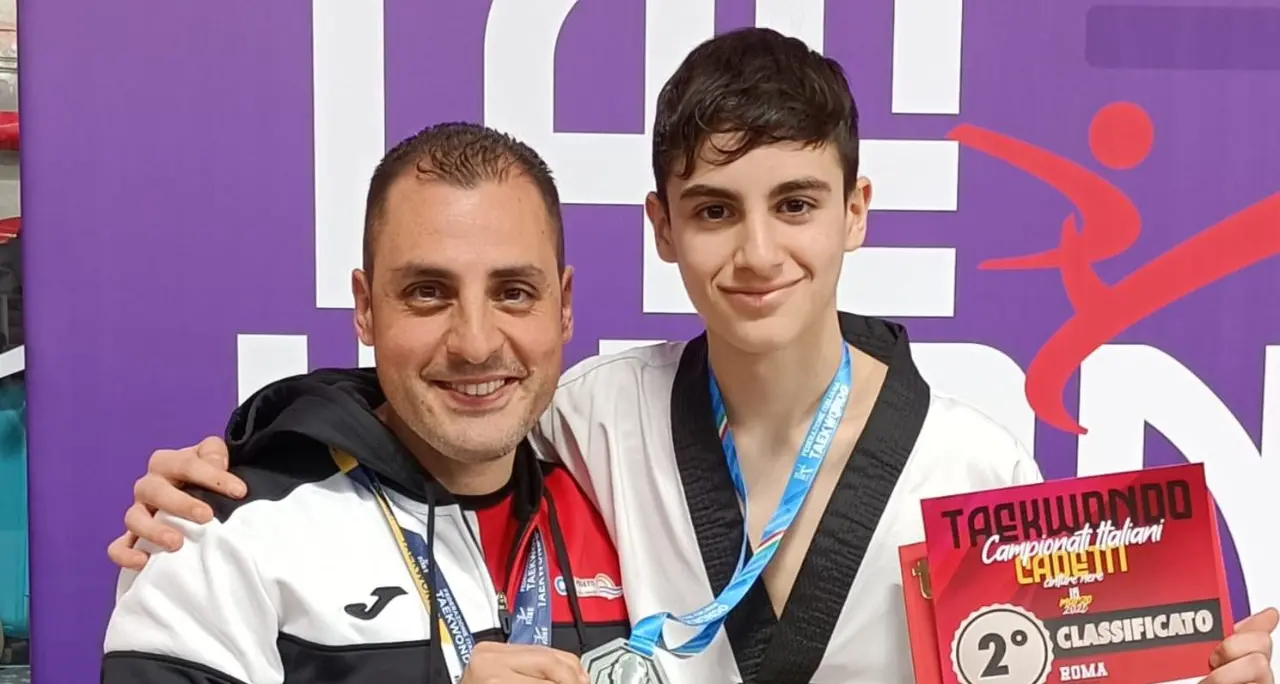 Antonio Cogliandro vice campione italiano cadetto di taekwondo: il giovane reggino si mette in mostra a Roma