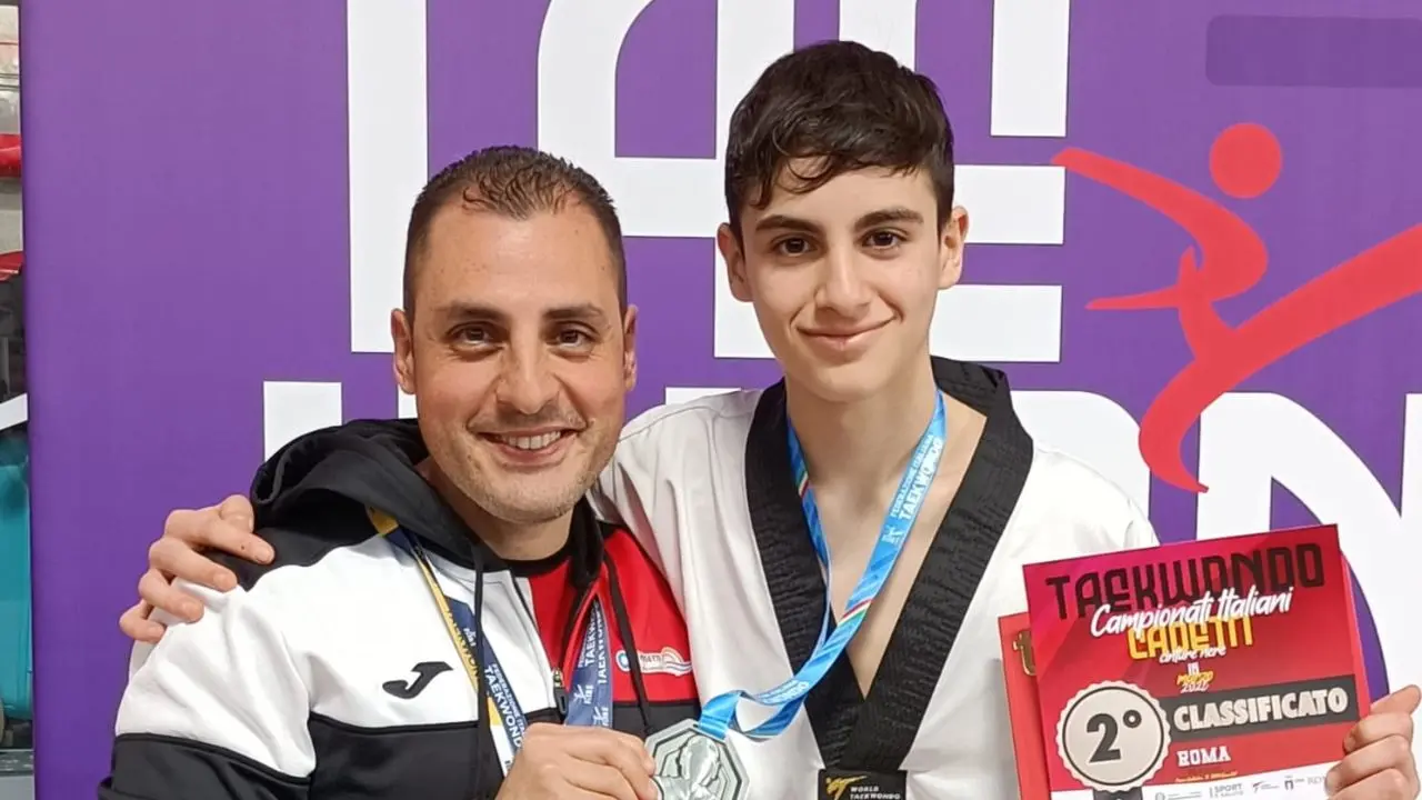 Antonio Cogliandro vice campione italiano cadetto di taekwondo: il giovane reggino si mette in mostra a Roma