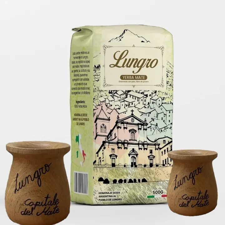 A Lungro si beve (e ama) il mate: l’Argentina omaggia il paese\u00A0arbëresh con una confezione speciale