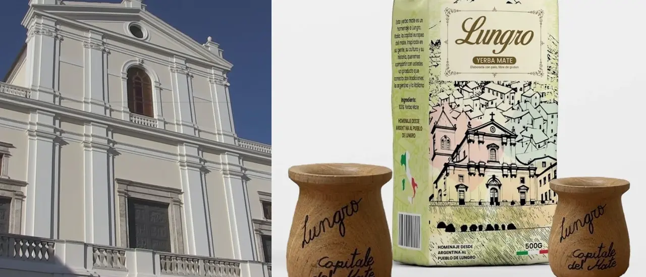 A Lungro si beve (e ama) il mate: l’Argentina omaggia il paese\u00A0arbëresh con una confezione speciale