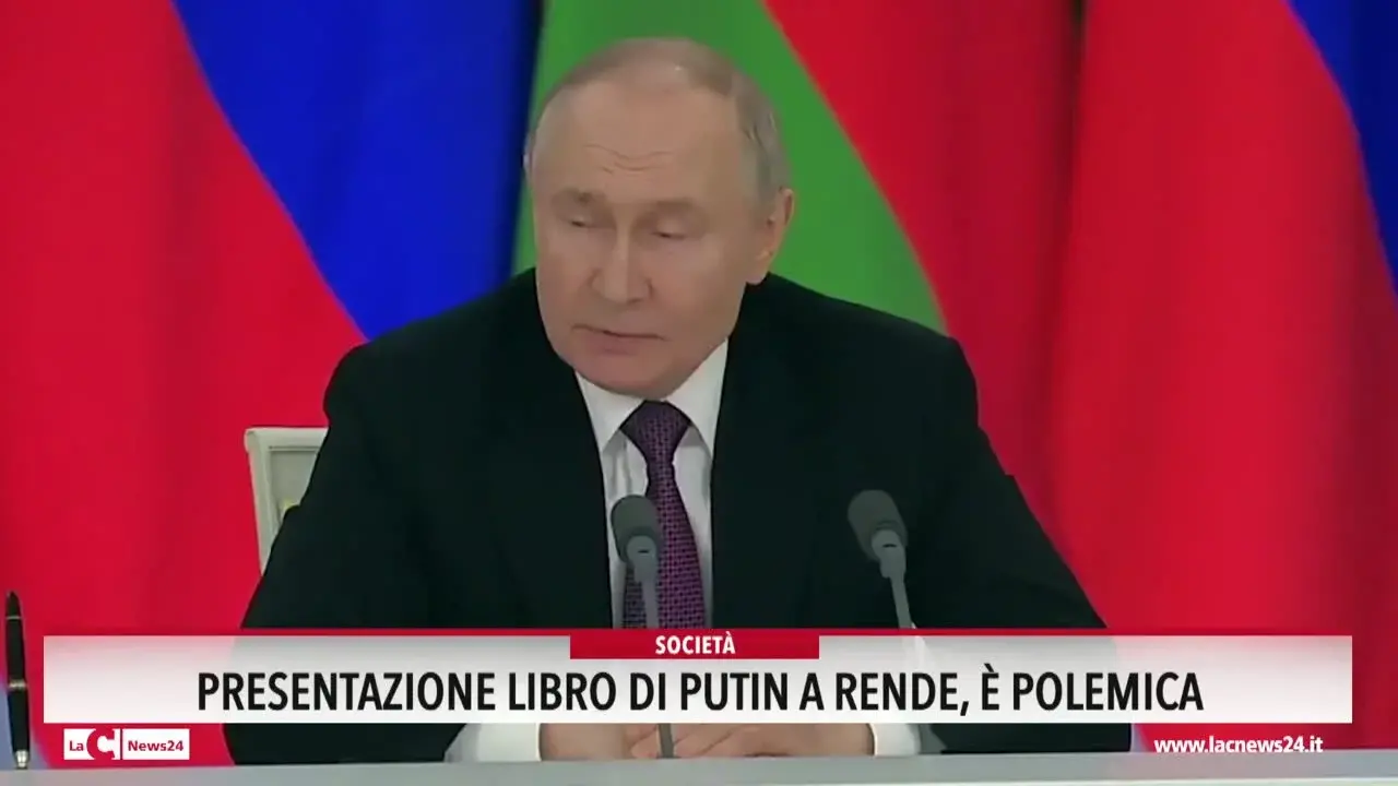 Presentazione libro Putin a Rende, è polemica