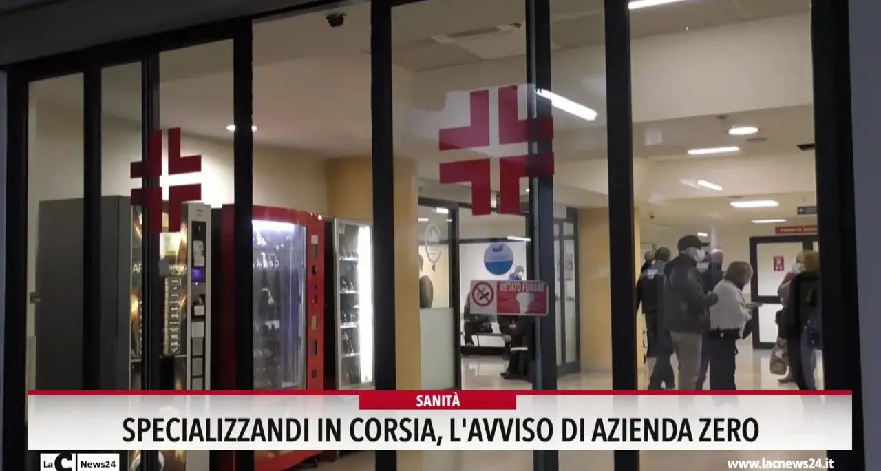 Specializzandi in corsia, l'avviso di Azienda zero