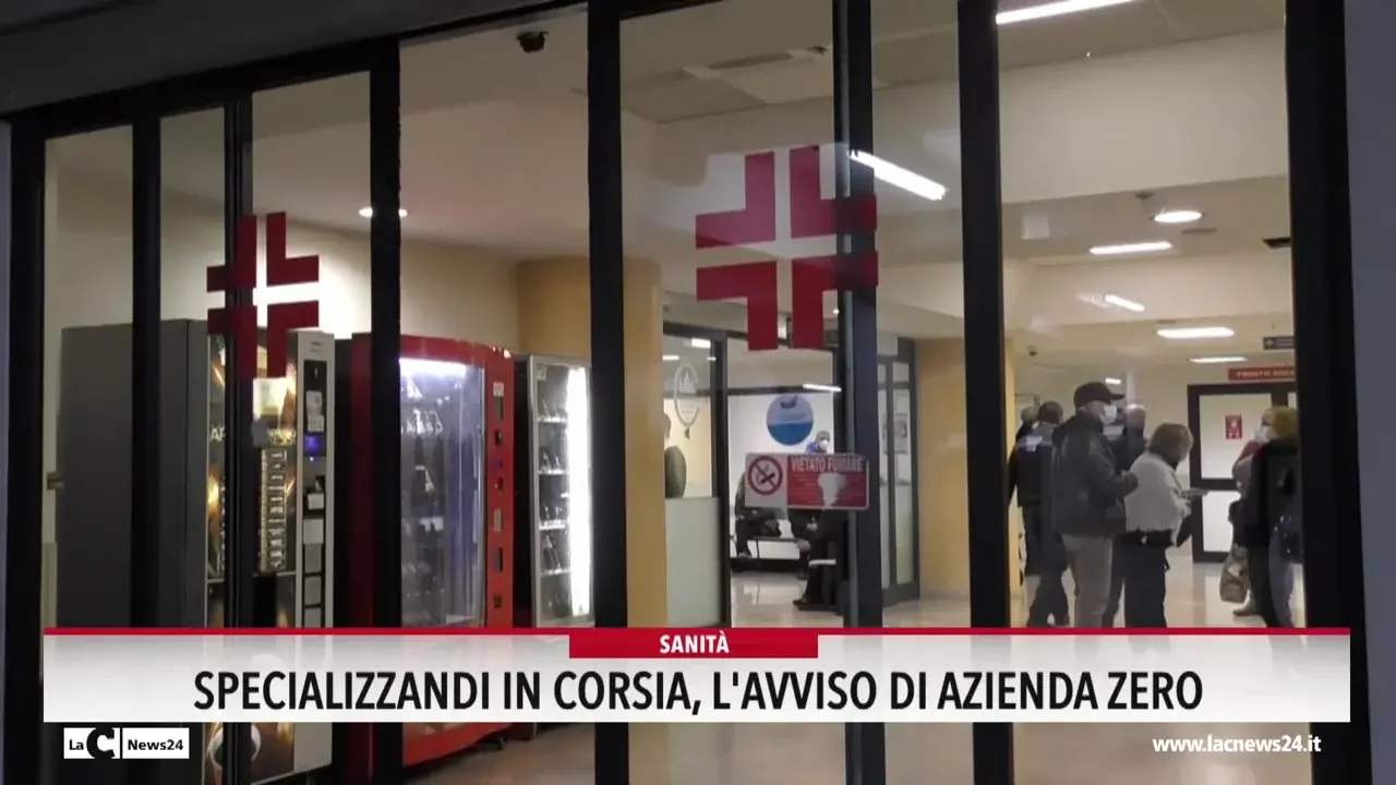 Specializzandi in corsia, l'avviso di Azienda zero