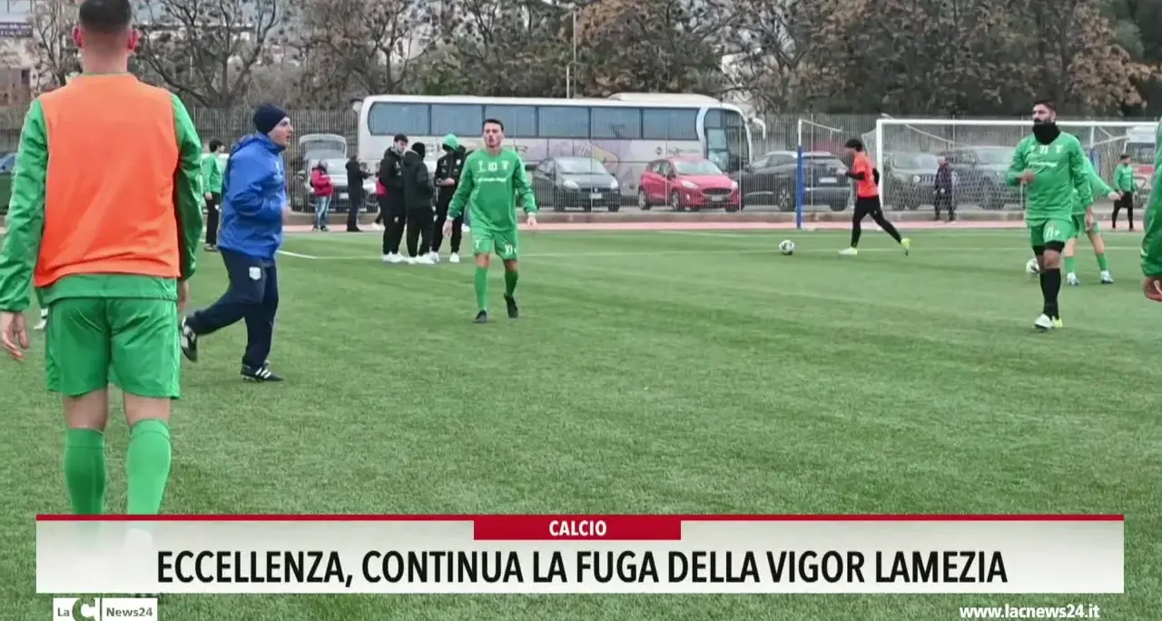 Eccellenza, continua la fuga della Vigor Lamezia