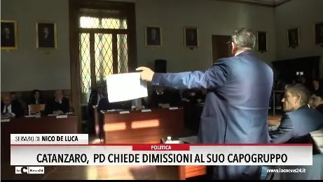 Catanzaro, Pd chiede dimissioni al suo capogruppo