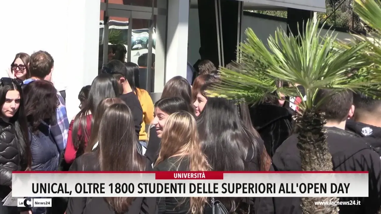 Unical, all’open day quasi 2mila studenti da tutta la Calabria: «Replichiamo ad aprile, arrivate richieste anche da Bergamo»