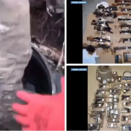 La collina segreta a Catanzaro dove la ‘ndrangheta andava a rifornirsi di armi (anche) «per commettere omicidi»\n