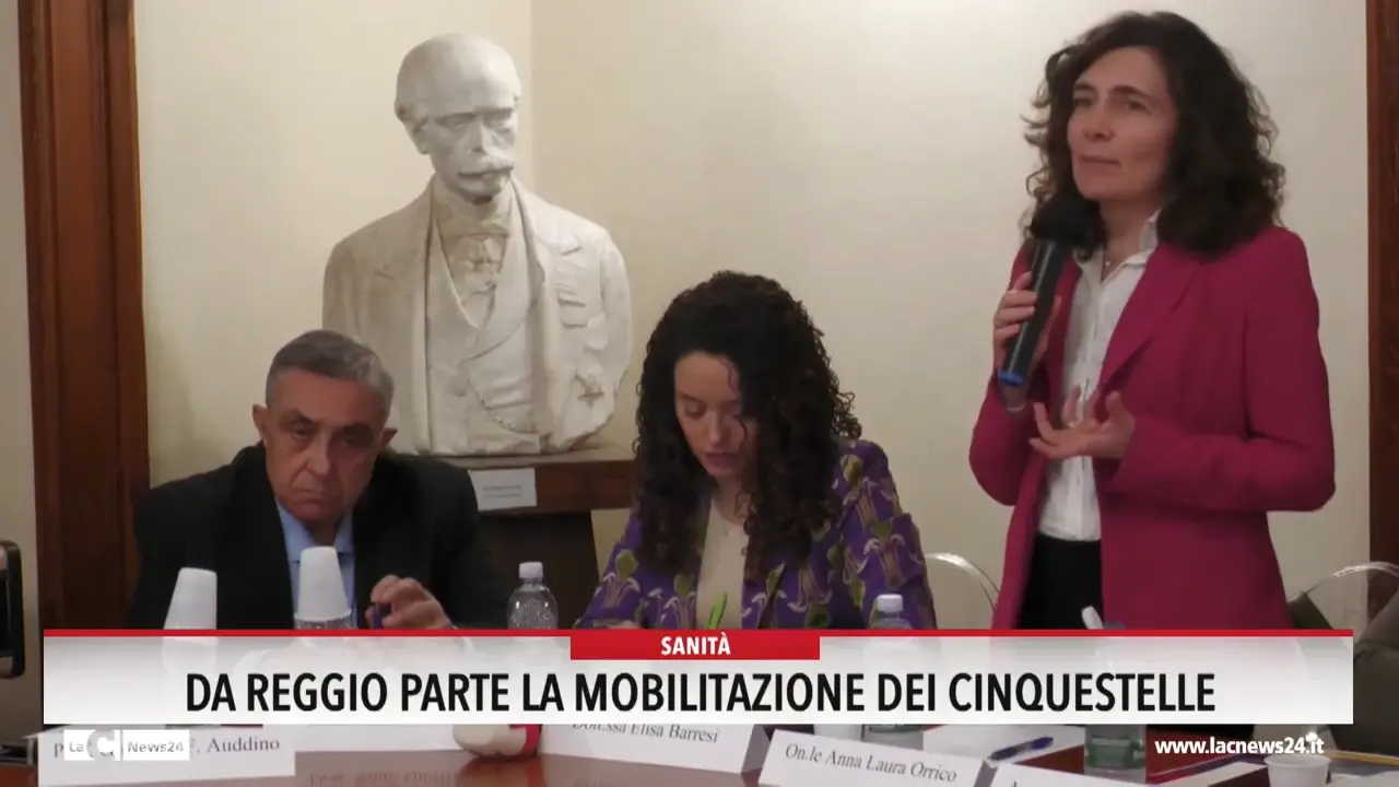 Da Reggio parte la mobilitazione dei cinquestelle