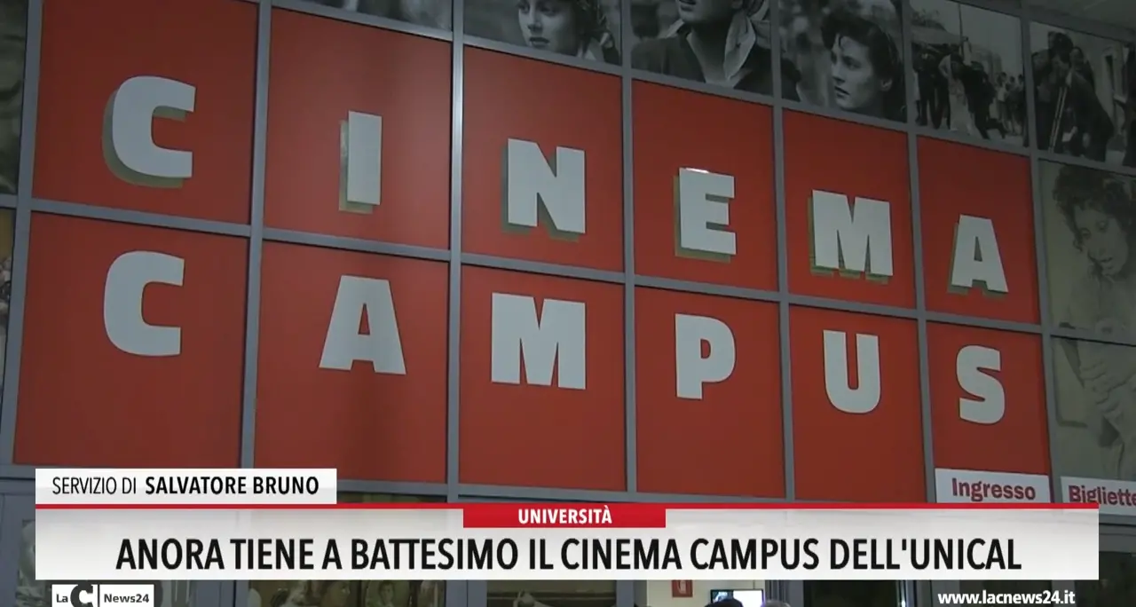 \"Anora\" tiene a battesimo il cinema campus dell Unical