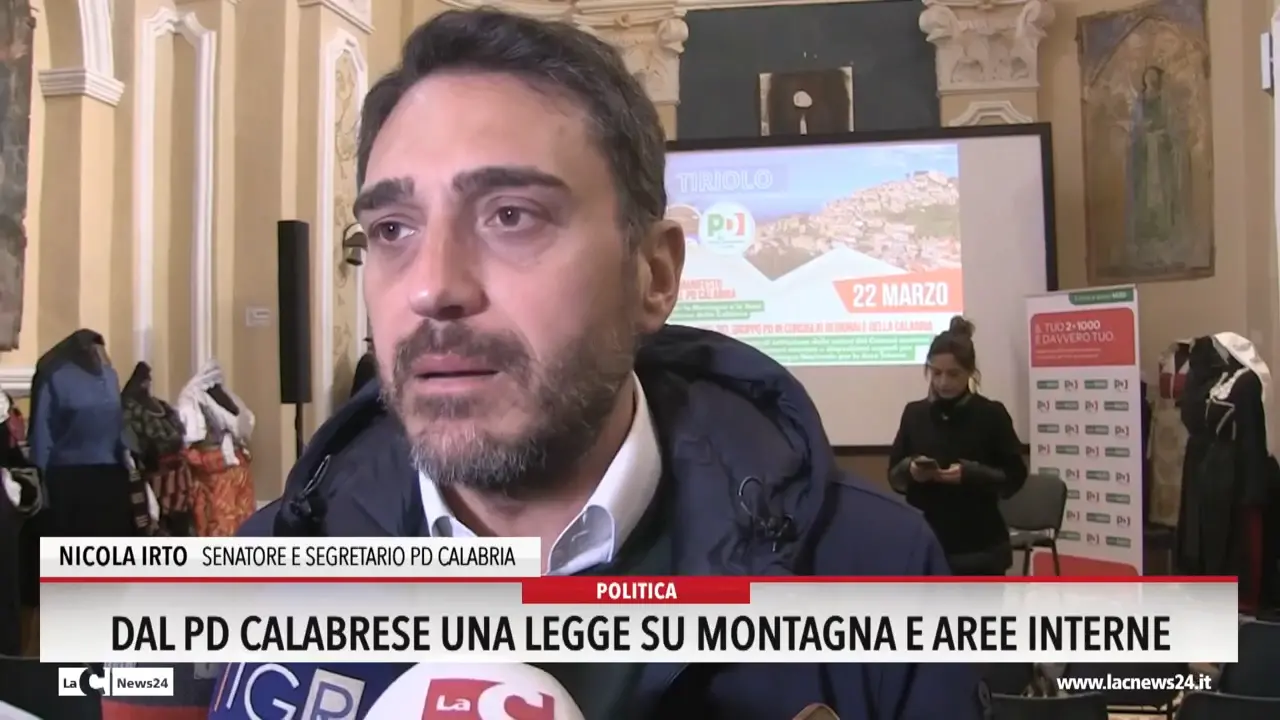 Dal Pd calabrese una legge su montagna e aree interne