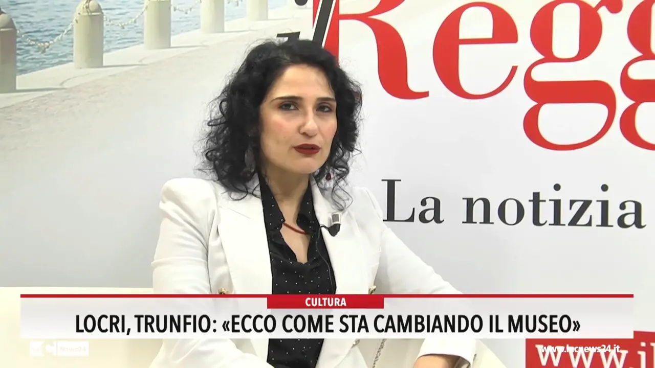 Locri, Trunfio: «Ecco come sta cambiando il museo»