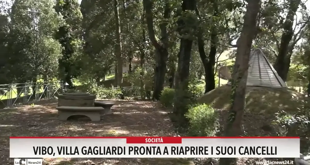 Vibo, Villa Gagliardi pronta a riaprire i suoi cancelli