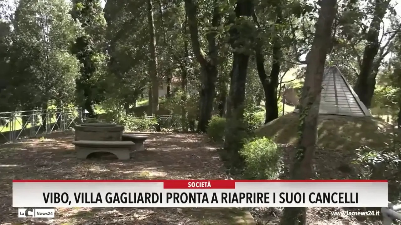 Vibo, Villa Gagliardi pronta a riaprire i suoi cancelli