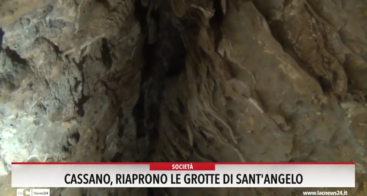 A Cassano riaprono le grotte di Sant'Angelo