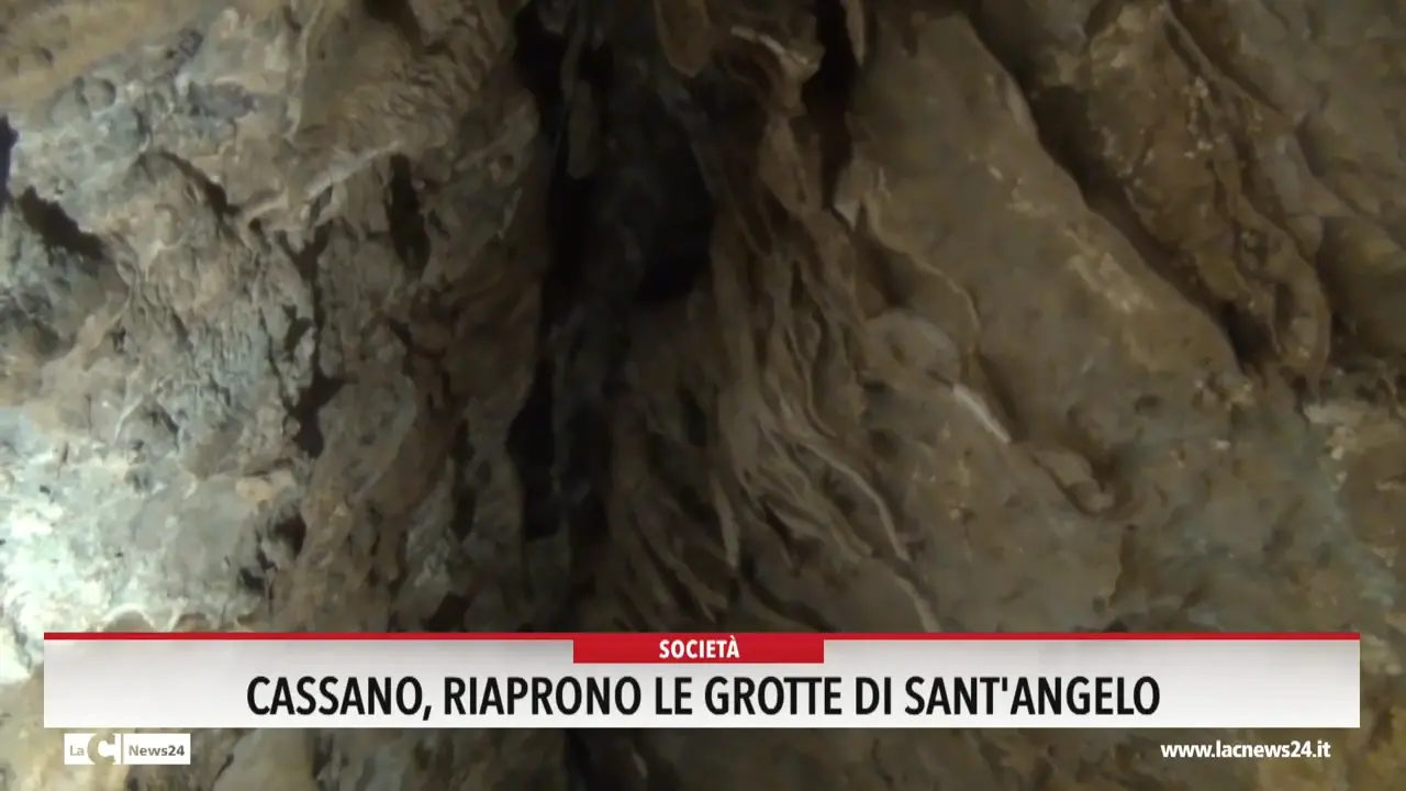 A Cassano riaprono le grotte di Sant'Angelo