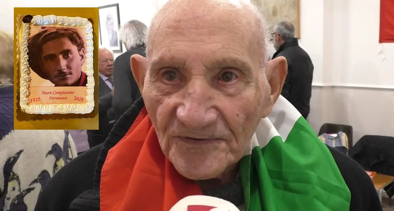 Reggio, per Aldo Chiantella un secolo di Libertà:\u00A0compie 100 anni il partigiano Fieramosca\u00A0\n