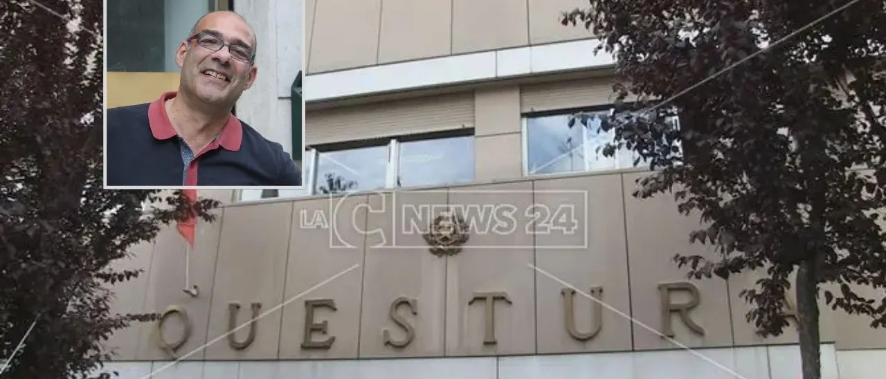 Giornalista fermato a Cosenza, la Questura: «Da Carchidi posizione ostile, seguite procedure standard»