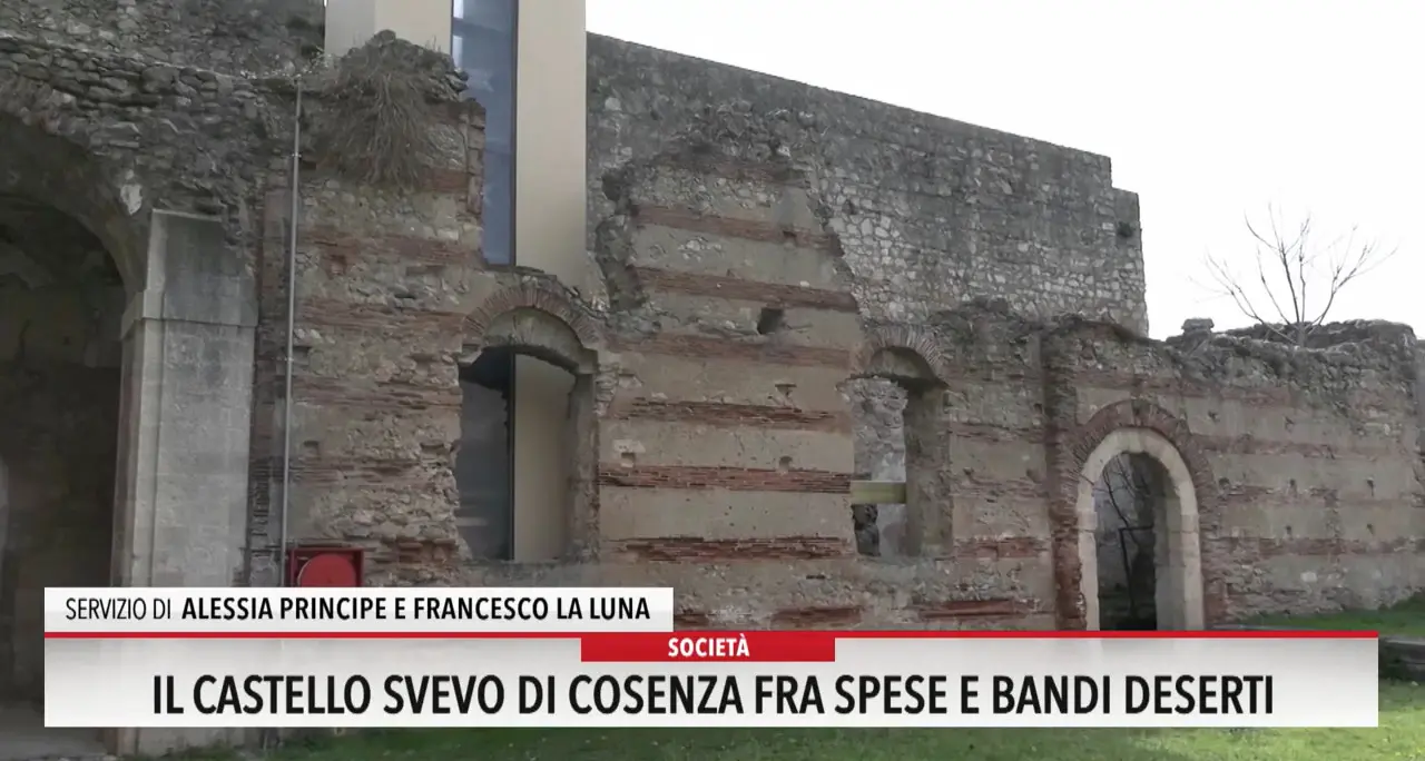 Il Castello Svevo di Cosenza fra spese e bandi deserti