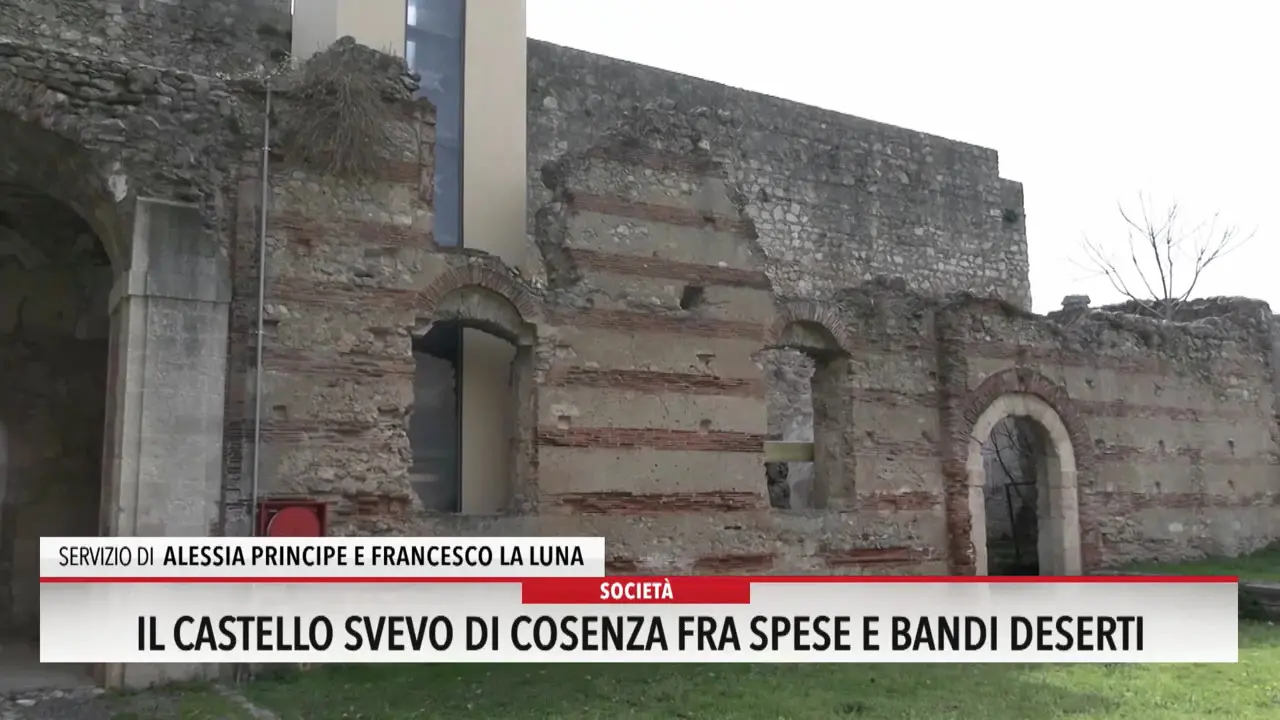 Il Castello Svevo di Cosenza fra spese e bandi deserti