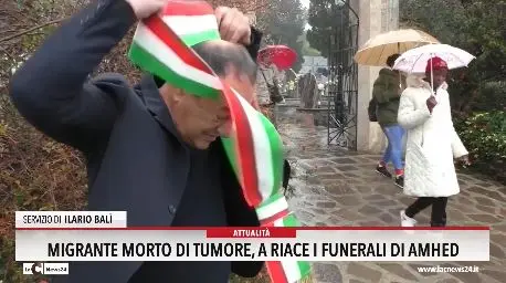 Migrante morto di tumore, a Riace i funerali di Amhed