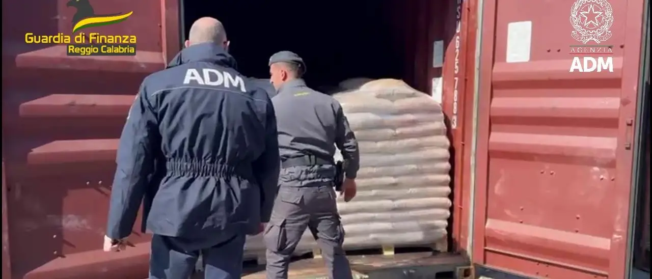 Maxi sequestro di cocaina al Porto di Gioia: più di una tonnellata di droga purissima scoperta in 11 container\n