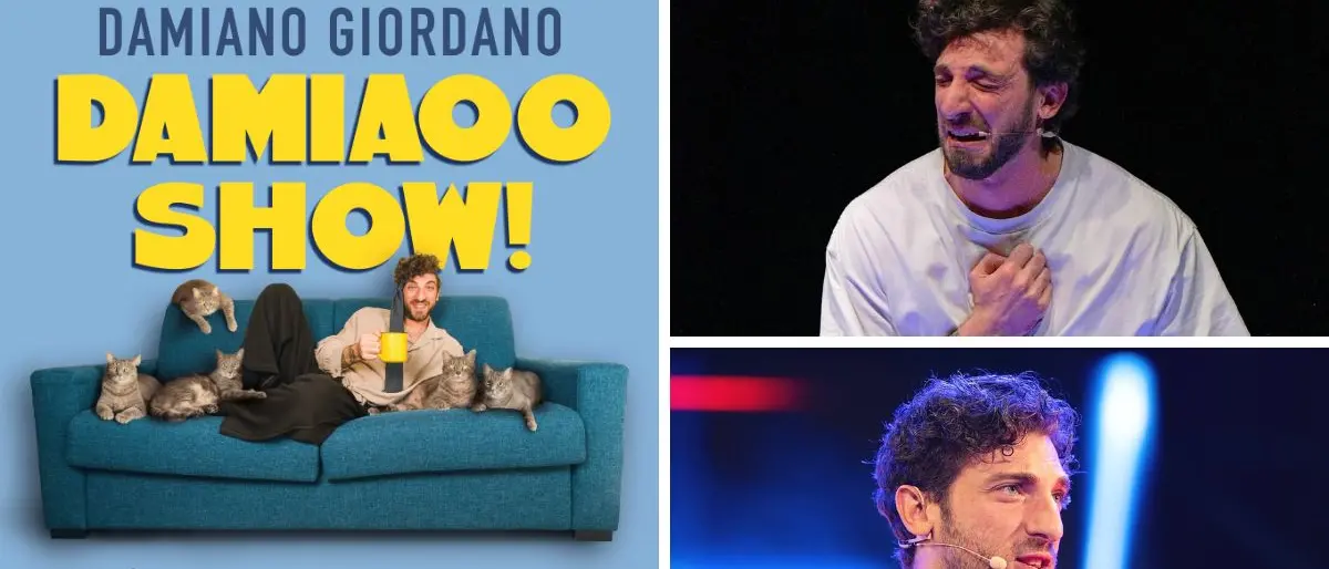 «Dio ci ha creati per servire i gatti ma loro ci salvano»: Damiano Giordano racconta il suo show nato in Calabria su un tovagliolo\n