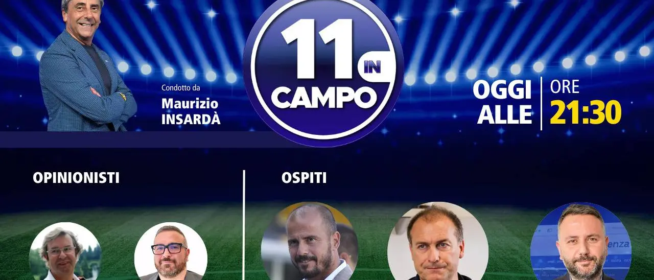 Il ds del Catanzaro Ciro Polito tra gli ospiti di “11 in campo”: appuntamento alle 21.30 su LaC Tv
