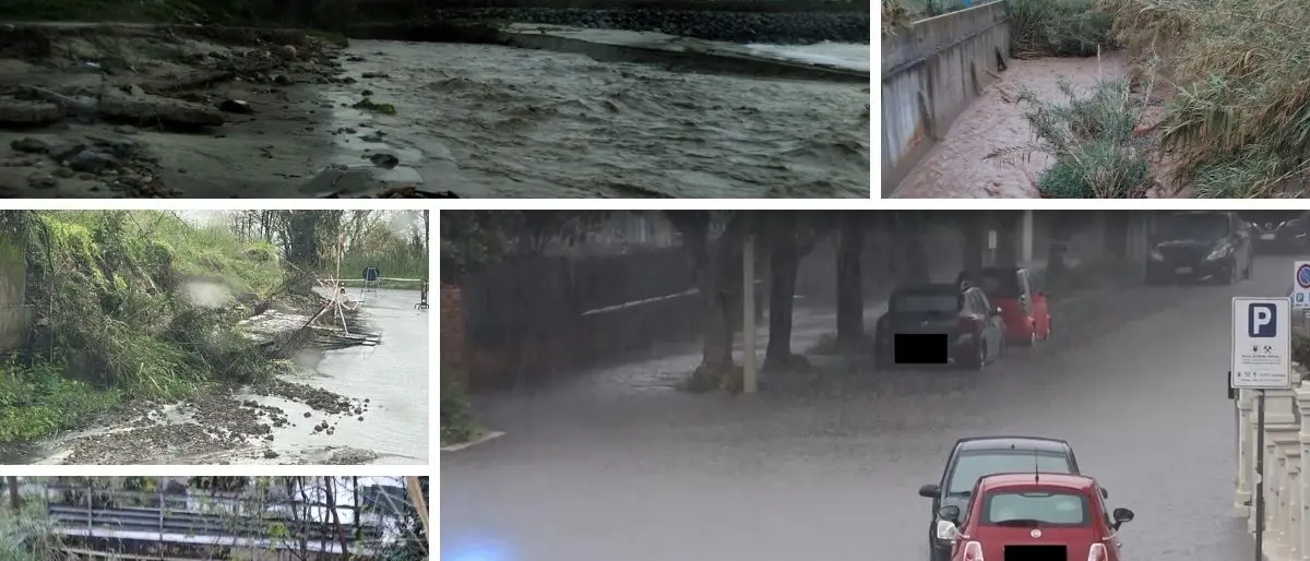 Bomba d’acqua a Vibo Marina: strade come fiumi e disagi alla viabilità. Il sindaco attiva il Centro operativo comunale –\u00A0VIDEO\n