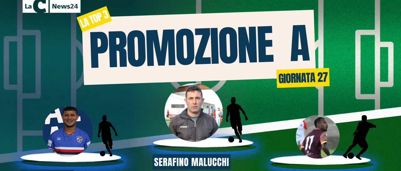 Promozione A, Malucchi modella il Trebisacce e conquista il primo posto della Top 3 di LaC