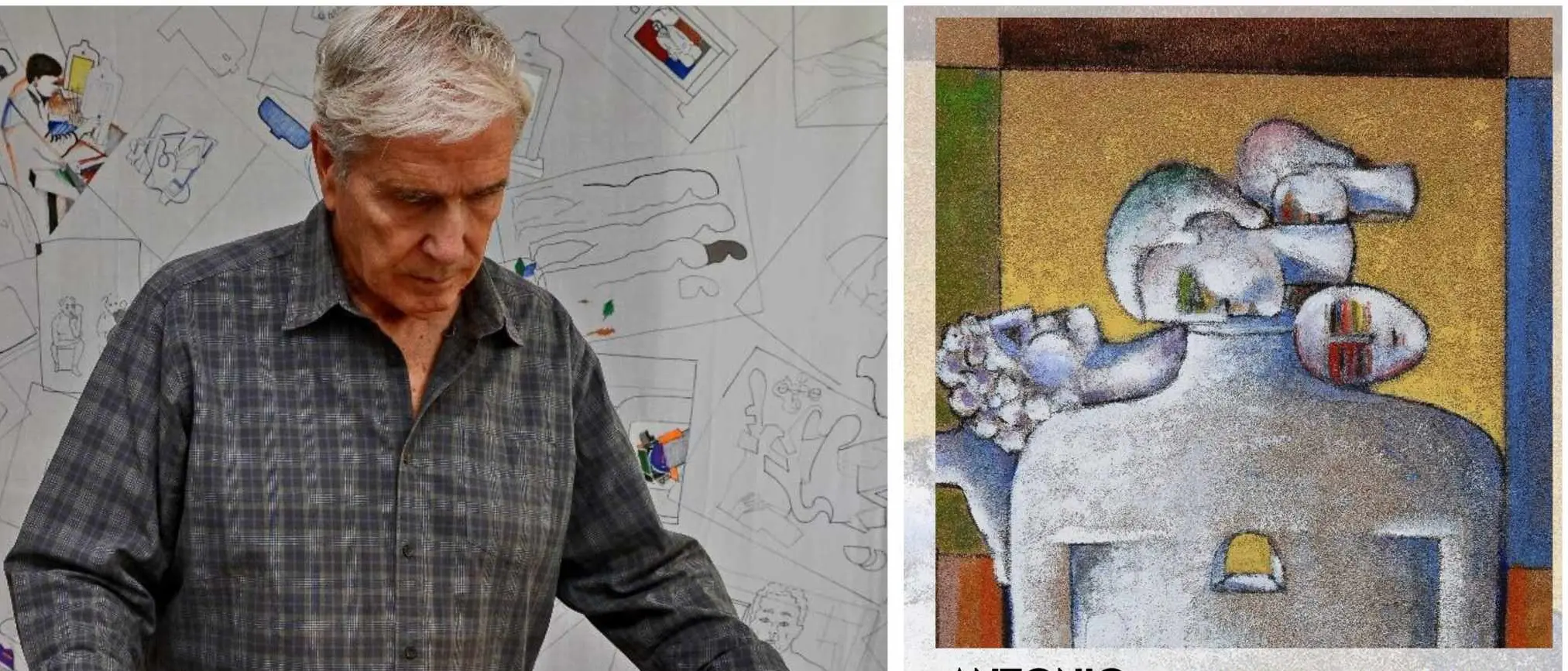 Antonio Saladino, “l’artista dell’originario” torna con una mostra a Lamezia:\u00A0«Fare arte è un cammino spirituale»\n