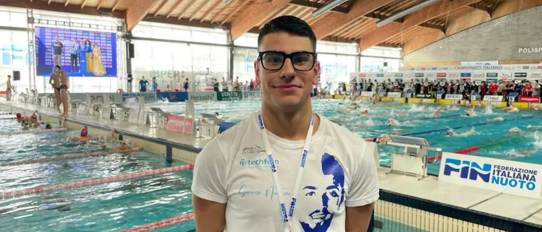 Arvalia nuoto Lamezia, il giovane Gianluca Pittelli conquista il titolo di campione d’Italia\n