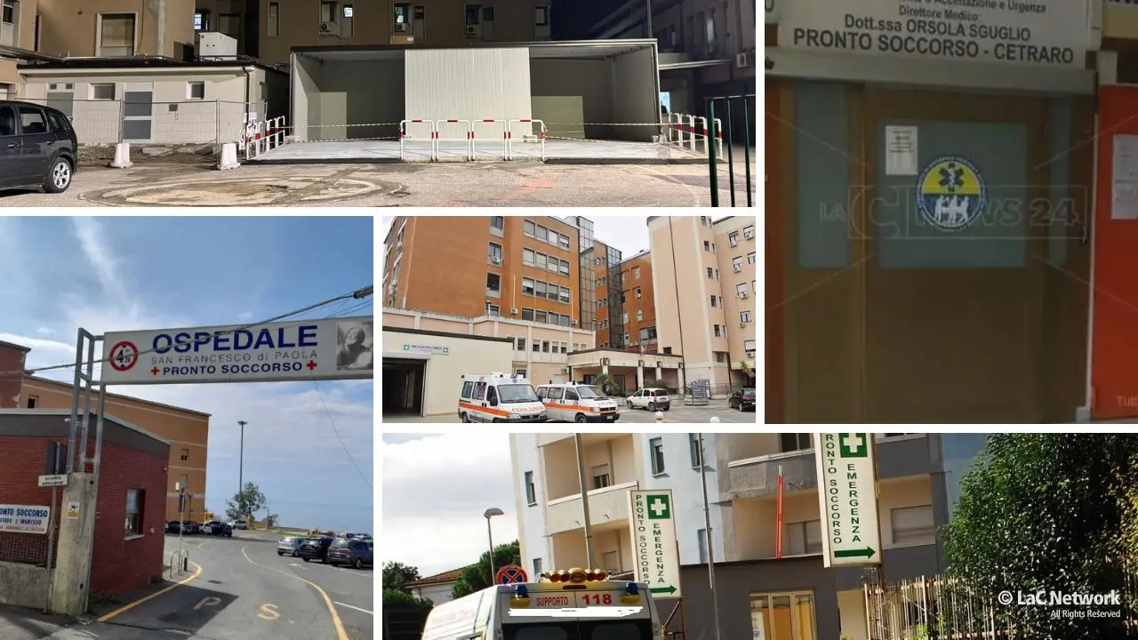 A Corigliano Rossano il Pronto soccorso usato come laboratorio di analisi: ecco i dati anomali sugli ingressi\n