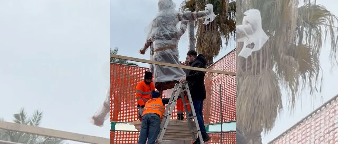 Arte e mito, a Crotone l’inaugurazione della statua di Hera Lacinia realizzata dallo scultore Antonio Affidato\n
