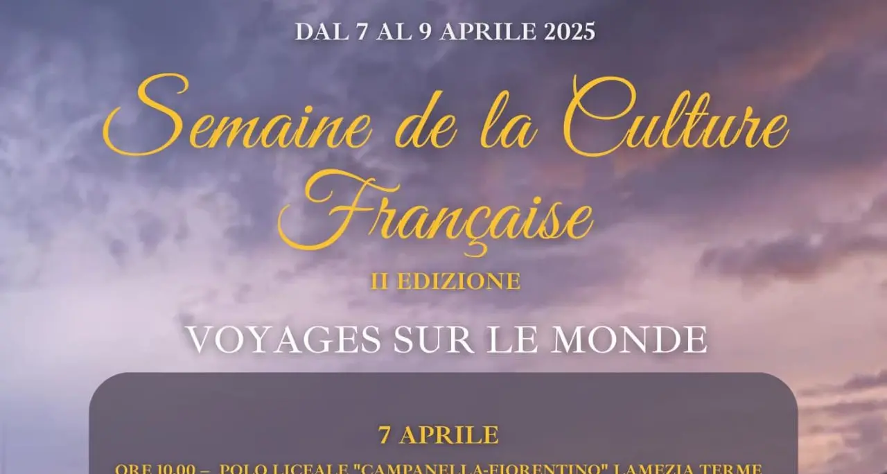 Catanzaro, torna la Settimana della Cultura francese: un viaggio tra musica, letteratura e sapori