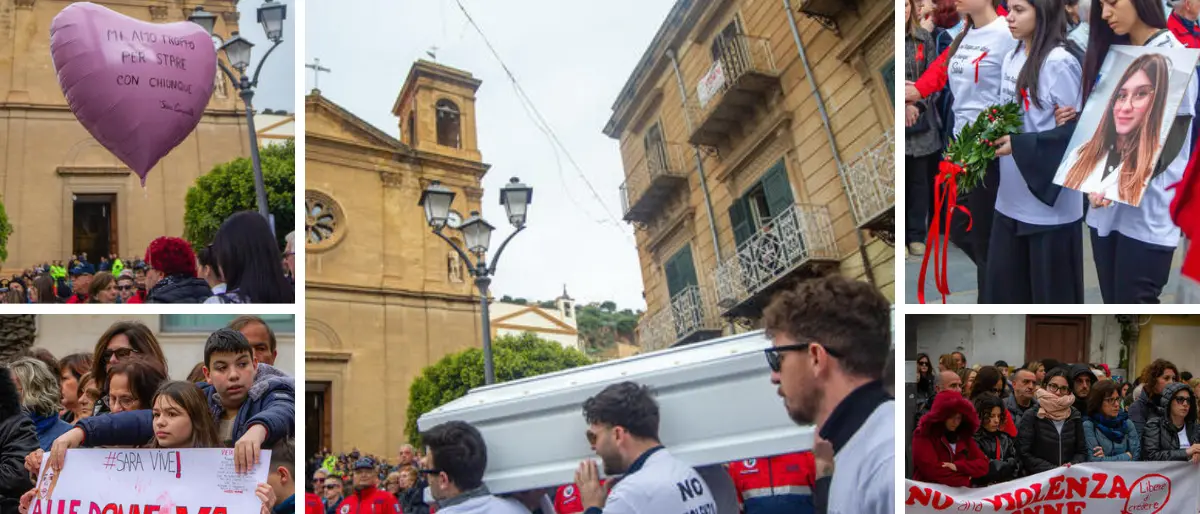 Sara Campanella, a Misilmeri i funerali della 22enne uccisa a Messina: «La violenza è fallimento che ci riguarda tutti»