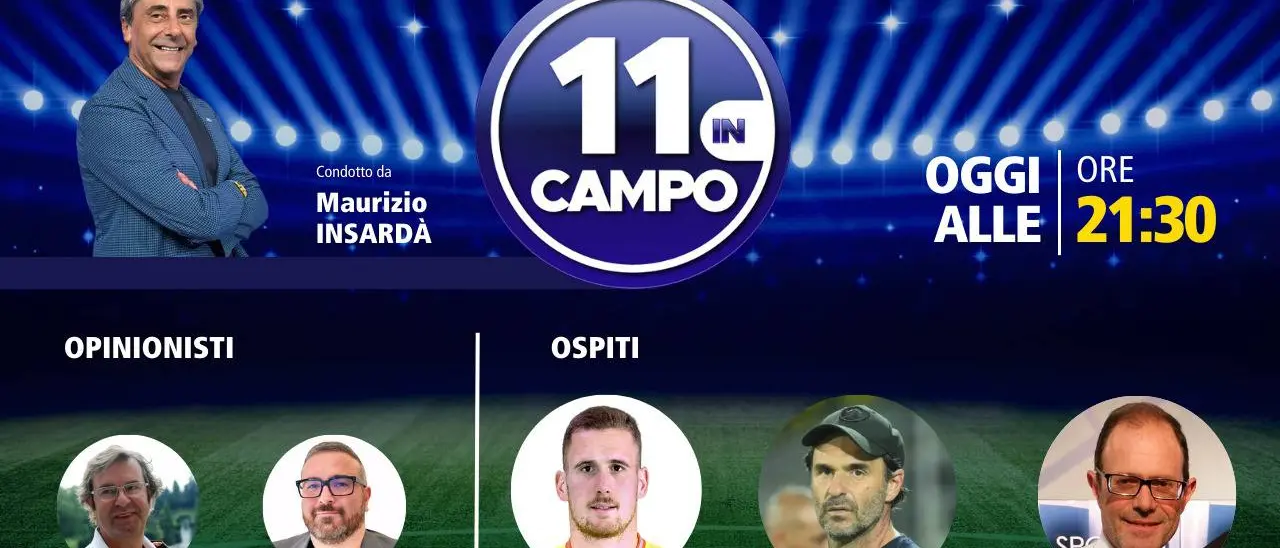 Il portiere Andrea Fulignati e l'allenatore Guido Pagliuca ospiti di “11 in campo”: appuntamento alle 21.30 su LaC Tv