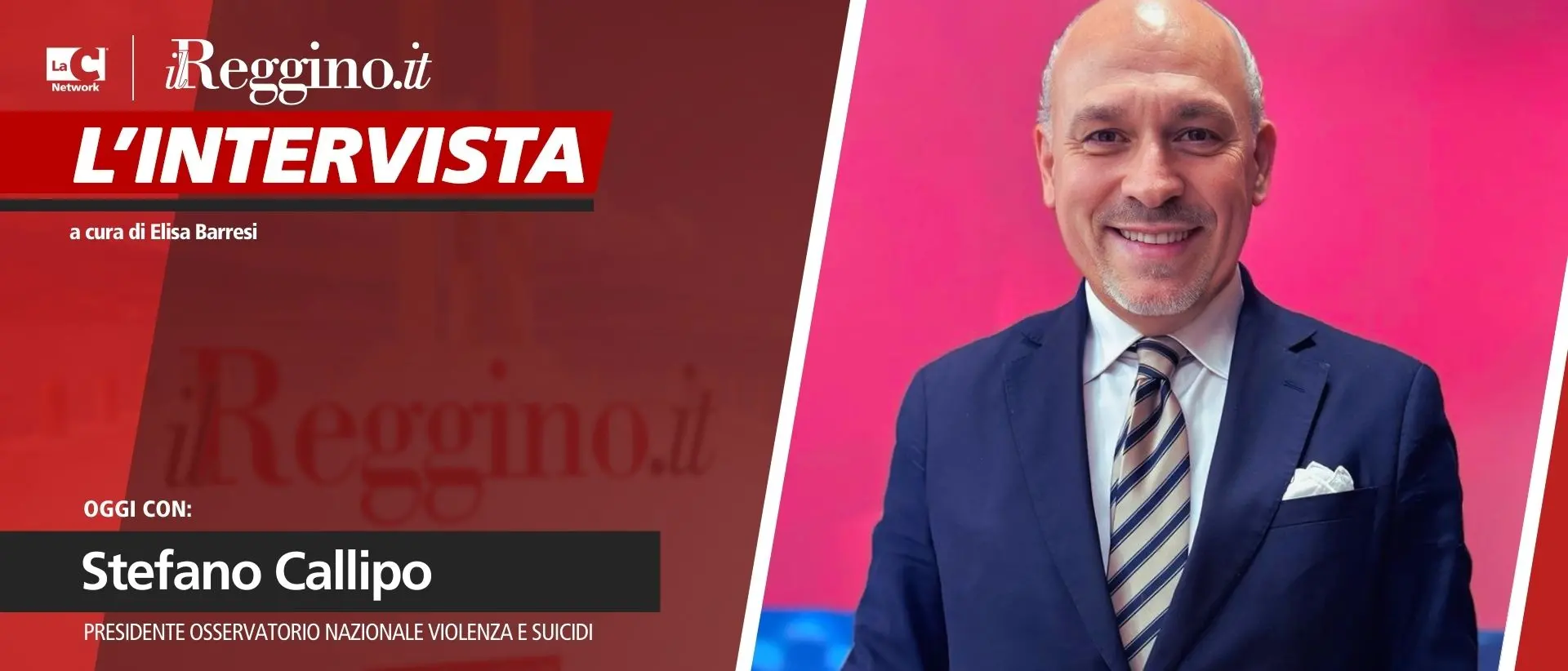 Disagio giovanile, Stefano Callipo (Osservatorio nazionale violenza e suicidi): «I ragazzi si sentono incompleti, spesso mancano punti di riferimento»\n