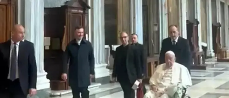 Papa Francesco, nuovo blitz a sorpresa nella basilica di Santa Maria Maggiore\u00A0\n