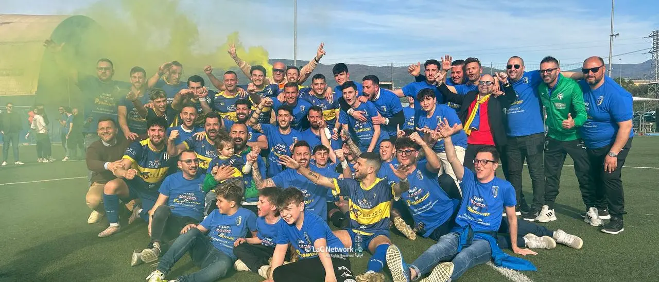 Prima Categoria A, la Kratos vola in Promozione. Il\u00A0sindaco Fucile: «L’anno prossimo disputerete le partite nello stadio di Bisignano»\n