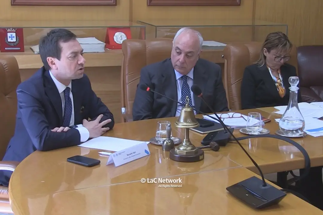 <p>Rosario Var&igrave; con il presidente della Camera di Commercio di Cosenza Klaus Algieri</p>\\n